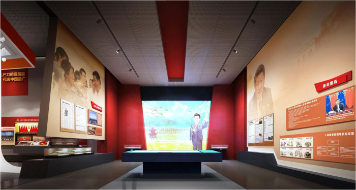 不忘初心党建展厅