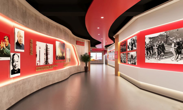 党建展厅-榜样的力量
