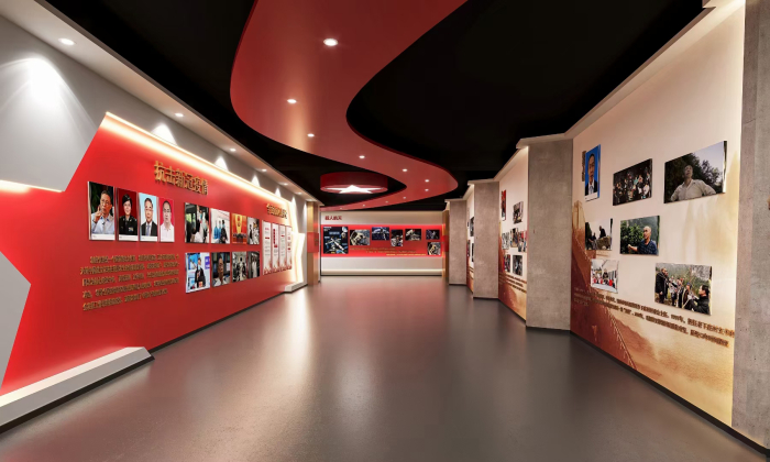 党建展厅-榜样的力量