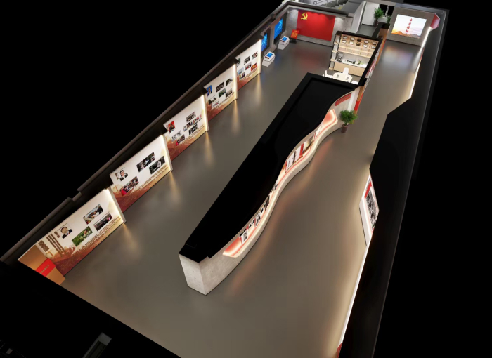 党建展厅-榜样的力量