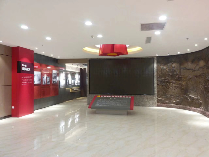 党建展厅-三旗