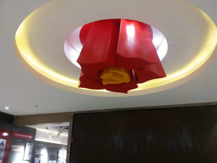 党建展厅-三旗