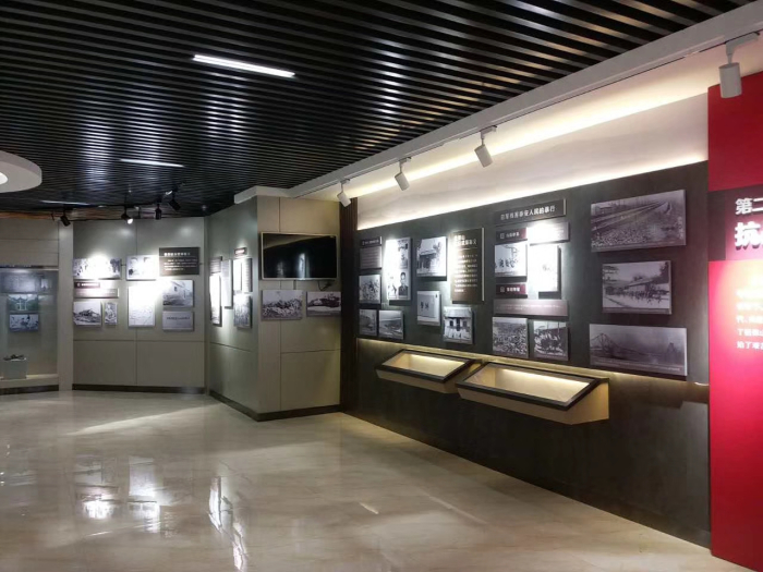 党建展厅-三旗