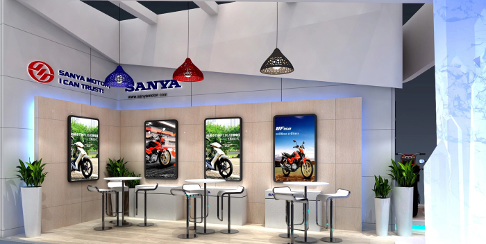 SANYA效果图-广交会摩托展区