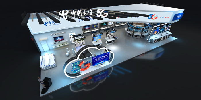 中国电信5G(2019 MWC 上海)
