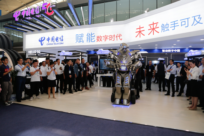 中国电信5G(2019 MWC 上海)