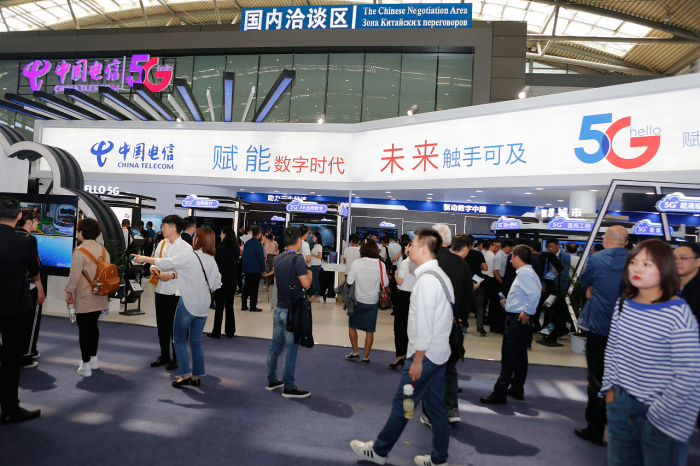 中国电信5G(2019 MWC 上海)