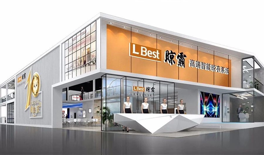 北京绿色展台搭建厂商，绿色家博会图片