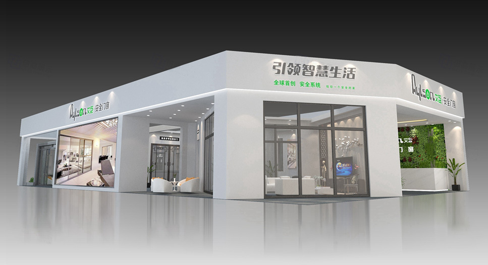 亚洲展台搭建生产工厂，消防行业创意家博会案例