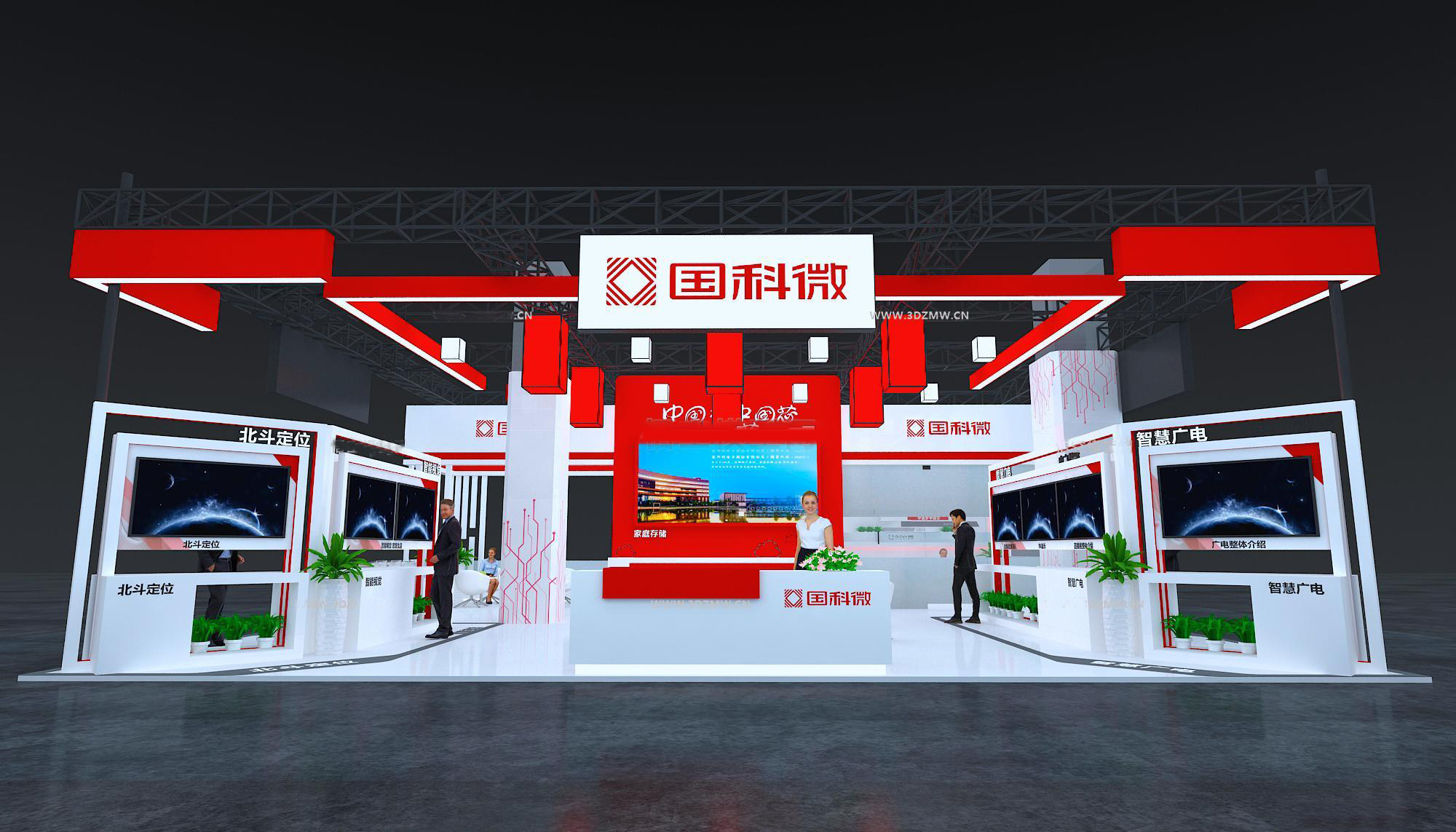 创意福州市展会展台搭建厂商，创意消博会图纸