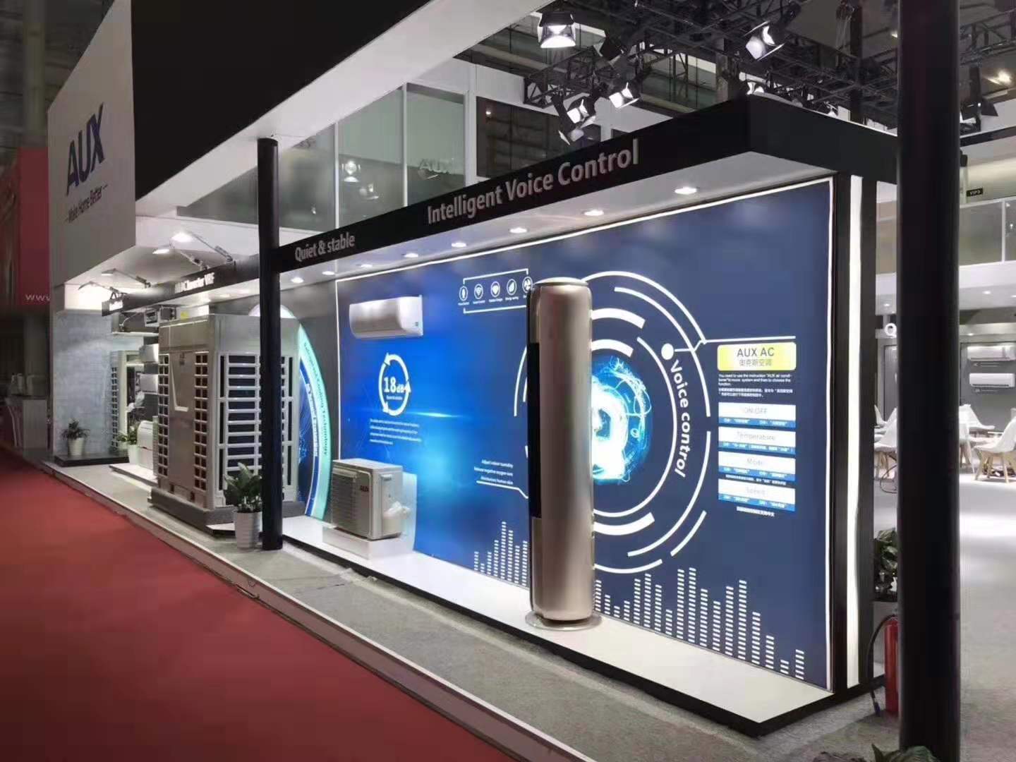展会展厅设计搭建价格便宜，工博会高科技展会设计搭建案例