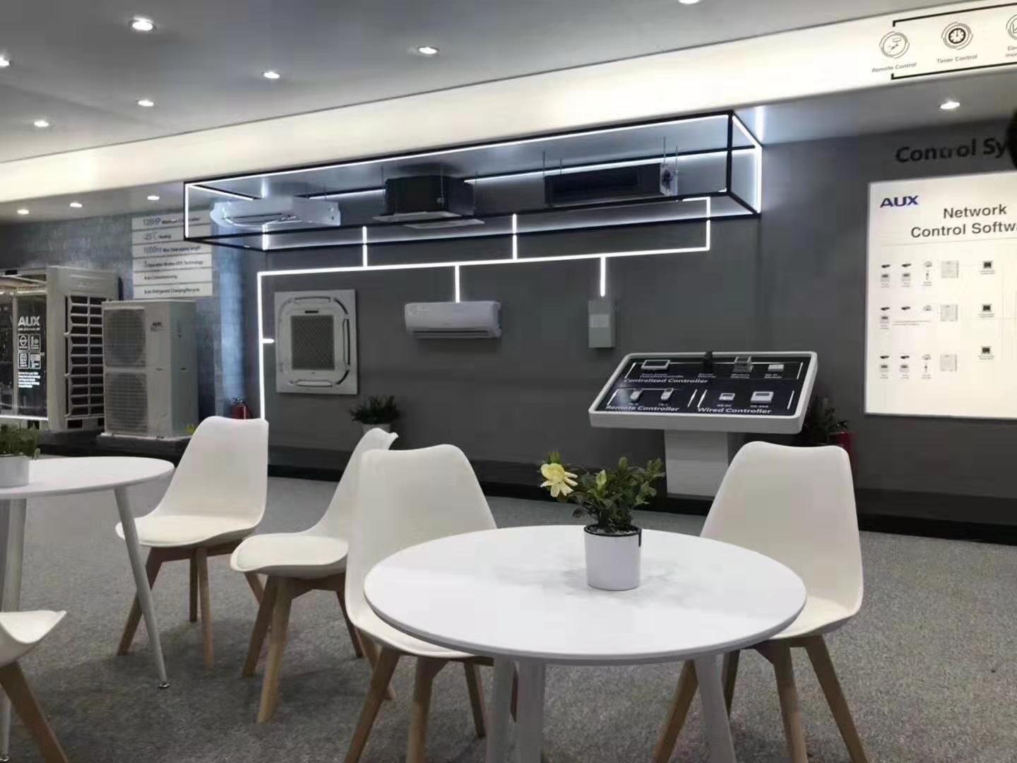 展厅搭建装修搭建案例图纸，建博会一面开会展搭建案例