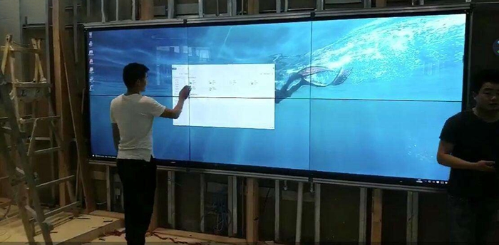 互动拼接大屏Interactive splicing large screen