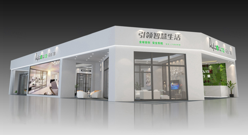 深圳室内电工电器展览搭建设计方案费用价格，小型建博会展览搭建设计方案