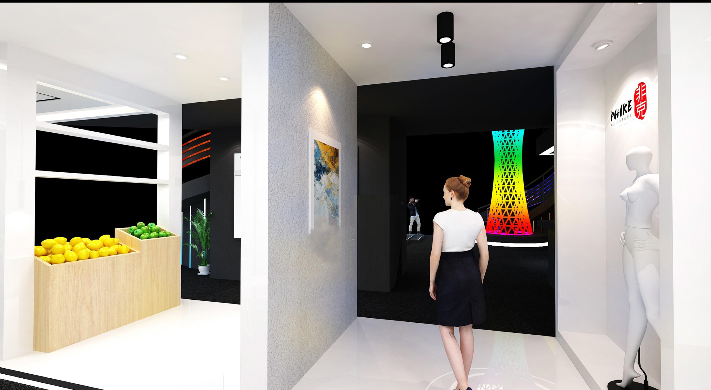 照明展设计展台搭建案例