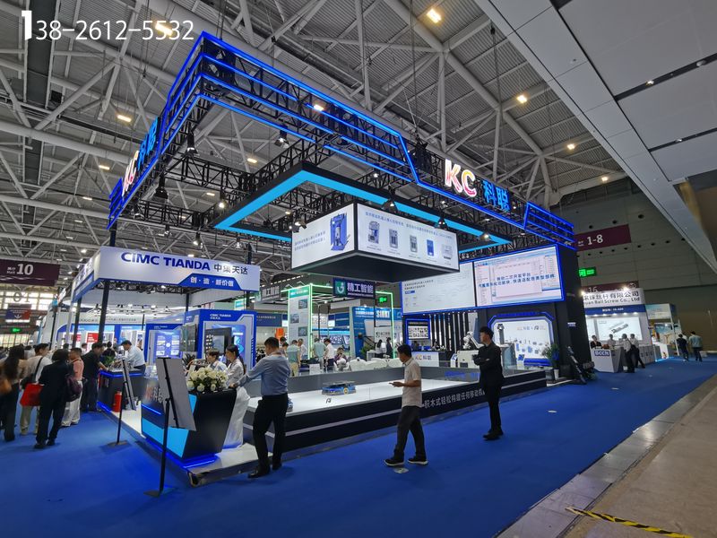 上海工业博览会展会设计搭建案例 上海工业博览会展会设计搭建案例