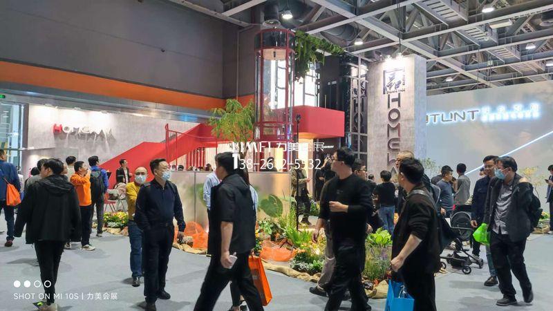 电梯展现场照片 电梯展现场照片