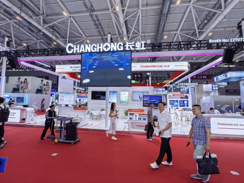 深圳电子科技展案例照片-长虹 深圳电子科技展案例照片-长虹