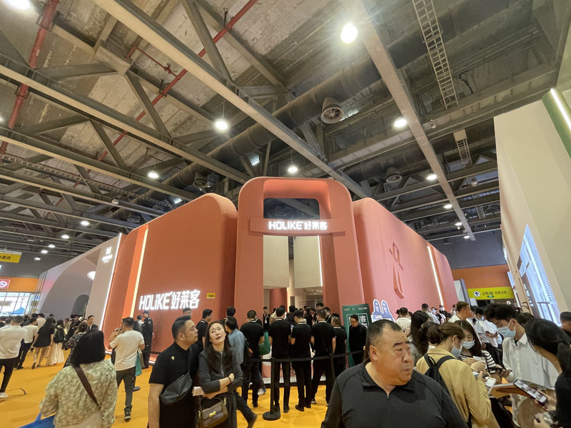 广州展台搭建公司案例,好莱客 广州展台搭建公司案例,好莱客